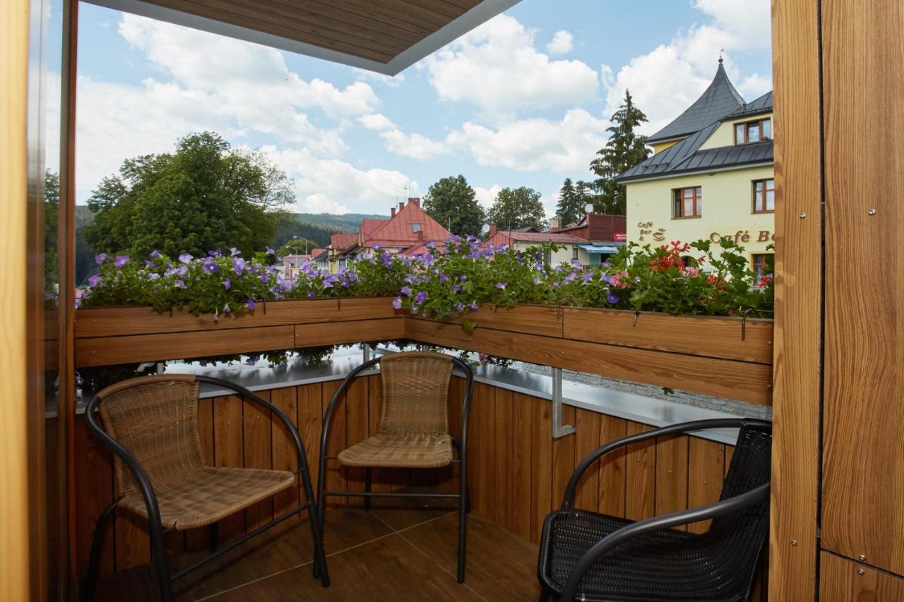 Apartment Rezidence - Javor & Wellness Železná Ruda Kültér fotó